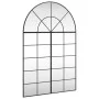 Espejo de pared arco de hierro negro 100x150 cm de , Espejos - Ref: Foro24-3200614, Precio: 238,30 €, Descuento: %