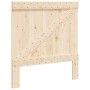 Cabecero de madera maciza de pino 100x104 cm de , Cabeceros y pies de cama - Ref: Foro24-358398, Precio: 41,35 €, Descuento: %