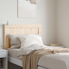 Cabecero de madera maciza de pino 100x104 cm de , Cabeceros y pies de cama - Ref: Foro24-358391, Precio: 46,43 €, Descuento: %