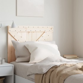 Cabecero de cama madera maciza de pino 80x104 cm de , Cabeceros y pies de cama - Ref: Foro24-358403, Precio: 39,34 €, Descuen...