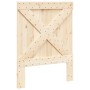 Cabecero de cama madera maciza de pino 80x104 cm de , Cabeceros y pies de cama - Ref: Foro24-358403, Precio: 39,34 €, Descuen...