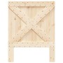 Cabecero de cama madera maciza de pino 80x104 cm de , Cabeceros y pies de cama - Ref: Foro24-358403, Precio: 39,34 €, Descuen...