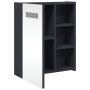 Mueble de baño con espejo y luz LED gris 45x13x52 cm de , Tocadores de baño - Ref: Foro24-357966, Precio: 77,84 €, Descuento: %