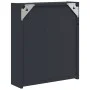 Mueble de baño con espejo y luz LED gris 45x13x52 cm de , Tocadores de baño - Ref: Foro24-357966, Precio: 76,61 €, Descuento: %