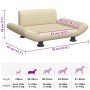 Cama para perros de tela crema 70x45x28 cm en Camas para perros | Comprar online en Foru.es