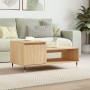 Mesa de centro madera contrachapada roble Sonoma 100x50x45 cm de , Mesas de centro - Ref: Foro24-830823, Precio: 47,30 €, Des...