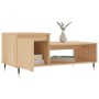 Mesa de centro madera contrachapada roble Sonoma 100x50x45 cm de , Mesas de centro - Ref: Foro24-830823, Precio: 47,30 €, Des...