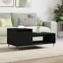 Mesa de centro madera contrachapada negro 100x50x45 cm de , Mesas de centro - Ref: Foro24-830821, Precio: 48,79 €, Descuento: %