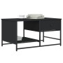 Mesa de centro madera de ingeniería negra 85,5x51x45 cm de , Mesas de centro - Ref: Foro24-835339, Precio: 56,79 €, Descuento: %