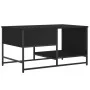 Black engineered wood coffee table 85.5x51x45 cm by , Coffee table - Ref: Foro24-835339, Price: 56,10 €, Discount: %