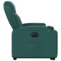 Sillón eléctrico reclinable elevable de tela verde oscuro en Sillones | Comprar online en Foru.es