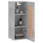 Armario de pared madera ingeniería gris hormigón 34,5x34x90 cm de , Aparadores - Ref: Foro24-835022, Precio: 41,16 €, Descuen...