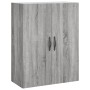 Armarios de pared 2 uds madera de ingeniería gris Sonoma de , Aparadores - Ref: Foro24-3197895, Precio: 139,02 €, Descuento: %