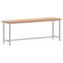 Tablero de escritorio madera maciza de haya 220x55x2,5 cm de , Tableros para mesas - Ref: Foro24-356098, Precio: 147,08 €, De...