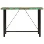Mesa alta de hierro y madera maciza reciclada 150x70x107 cm de , Mesas de cocina y de comedor - Ref: Foro24-356374, Precio: 2...