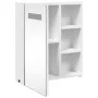 Mueble de baño con espejo y luz LED blanco 45x13x52 cm de , Tocadores de baño - Ref: Foro24-357965, Precio: 76,67 €, Descuent...