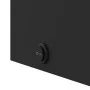 Mueble de baño con espejo y luz LED negro 60x13x52 cm de , Tocadores de baño - Ref: Foro24-357971, Precio: 88,95 €, Descuento: %