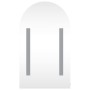 Mueble de baño con espejo arqueado y luz LED blanco 42x13x70 cm de , Tocadores de baño - Ref: Foro24-357973, Precio: 100,72 €...