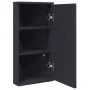 Mueble de baño de esquina con espejo gris 30x24x60 cm de , Tocadores de baño - Ref: Foro24-357978, Precio: 122,39 €, Descuent...