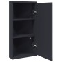 Mueble de baño de esquina con espejo gris 30x24x60 cm de , Tocadores de baño - Ref: Foro24-357978, Precio: 125,28 €, Descuent...