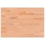 Solid beech wood workbench top 80x55x2.5 cm by , Table tops - Ref: Foro24-356093, Price: 68,82 €, Discount: %