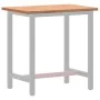 Tablero de banco de trabajo madera maciza de haya 80x55x2,5 cm de , Tableros para mesas - Ref: Foro24-356093, Precio: 68,82 €...