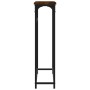 Mesa consola madera de ingeniería roble ahumado 75x19,5x75 cm de , Mesas auxiliares - Ref: Foro24-834137, Precio: 33,19 €, De...