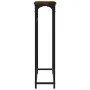 Smoked oak engineered wood console table 75x19.5x75 cm by , Side tables - Ref: Foro24-834137, Price: 39,63 €, Discount: %