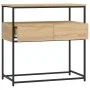 Sonoma oak engineered wood console table 75x40x75 cm by , Side tables - Ref: Foro24-834156, Price: 69,50 €, Discount: %