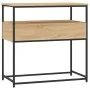 Sonoma oak engineered wood console table 75x40x75 cm by , Side tables - Ref: Foro24-834156, Price: 69,50 €, Discount: %