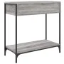 Mesa consola madera de ingeniería gris Sonoma 75x34,5x75 cm de , Mesas auxiliares - Ref: Foro24-834168, Precio: 59,83 €, Desc...