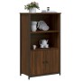 Aparador alto madera de ingeniería marrón roble 62x32x103,5 cm de , Aparadores - Ref: Foro24-834219, Precio: 72,50 €, Descuen...