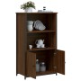 Aparador alto madera de ingeniería marrón roble 62x32x103,5 cm de , Aparadores - Ref: Foro24-834219, Precio: 72,50 €, Descuen...