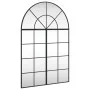 Espejo de pared arco de hierro negro 80x120 cm de , Espejos - Ref: Foro24-3200608, Precio: 152,88 €, Descuento: %