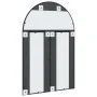Espejo de pared arco de hierro negro 80x120 cm de , Espejos - Ref: Foro24-3200608, Precio: 152,88 €, Descuento: %