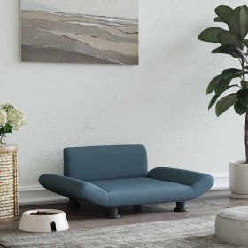 Cama para perros de tela gris oscuro 70x45x28 cm en Camas para perros | Comprar online en Foru.es