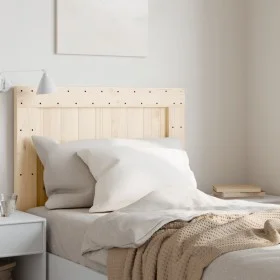 Solid pine wood headboard 90x104 cm by , Headboards and footboards - Ref: Foro24-358390, Price: 40,26 €, Discount: %