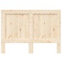 Cabecero de madera maciza de pino 140x104 cm de , Cabeceros y pies de cama - Ref: Foro24-358392, Precio: 81,83 €, Descuento: %