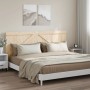 Cabecero de madera maciza de pino 200x104 cm de , Cabeceros y pies de cama - Ref: Foro24-358402, Precio: 104,10 €, Descuento: %