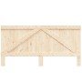 Cabecero de madera maciza de pino 200x104 cm de , Cabeceros y pies de cama - Ref: Foro24-358402, Precio: 104,10 €, Descuento: %