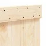 Cabecero de madera maciza de pino 200x104 cm de , Cabeceros y pies de cama - Ref: Foro24-358402, Precio: 102,73 €, Descuento: %