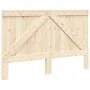 Solid pine wood headboard 160x104 cm by , Headboards and footboards - Ref: Foro24-358400, Price: 68,50 €, Discount: %