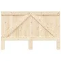 Solid pine wood headboard 160x104 cm by , Headboards and footboards - Ref: Foro24-358400, Price: 68,50 €, Discount: %