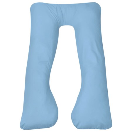 Almohada de embarazo azul claro 90x145 cm de vidaXL, Almohadas - Ref: Foro24-131588, Precio: 44,88 €, Descuento: %