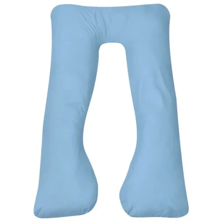 Almohada de embarazo azul claro 90x145 cm de vidaXL, Almohadas - Ref: Foro24-131588, Precio: 40,80 €, Descuento: %