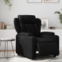 Sillón reclinable eléctrico de cuero sintético negro en Sillones | Comprar online en Foru.es