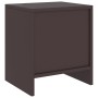 Mesitas de noche 2 uds madera de pino marrón oscuro 35x30x40 cm de vidaXL, Mesitas de noche - Ref: Foro24-322242, Precio: 49,...