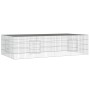 Jaula para conejos 2 paneles hierro galvanizado 220x110x55 cm de , Jaulas y habitáculos para animales pequeños - Ref: Foro24-...