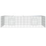 Jaula para conejos 2 paneles hierro galvanizado 220x110x55 cm de , Jaulas y habitáculos para animales pequeños - Ref: Foro24-...