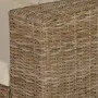 Conjunto de sofá de tres plazas 8 piezas ratán real de vidaXL, Sofás - Ref: Foro24-243246, Precio: 491,21 €, Descuento: %